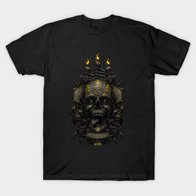 Dia de Los Muertos T-Shirt by BlackoutBrother